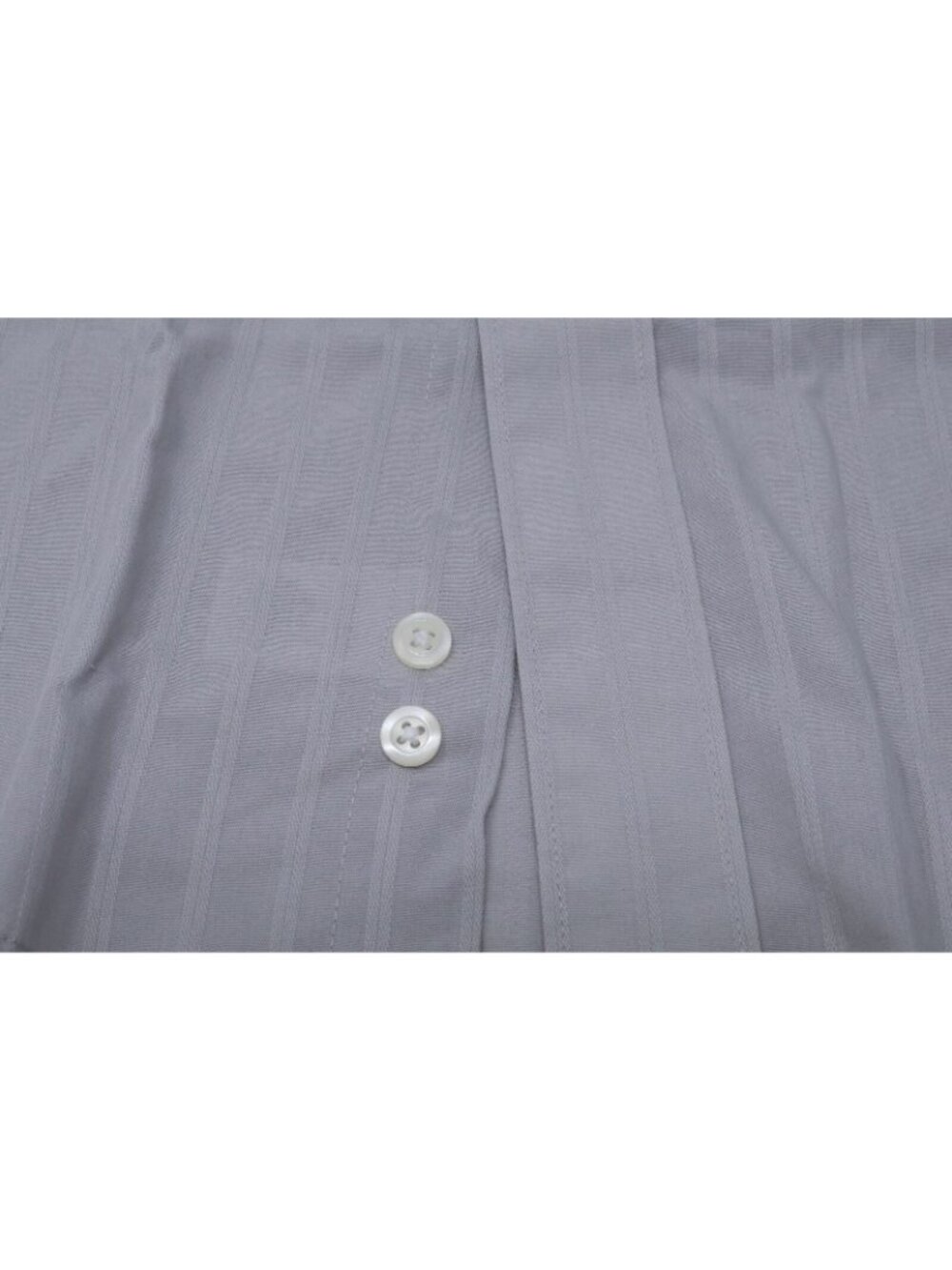 Grandpacore Dress Shirt 15 15.5 Men M Gray Button Up Corpcore Office Capsule VTG - Picture 10 of 10